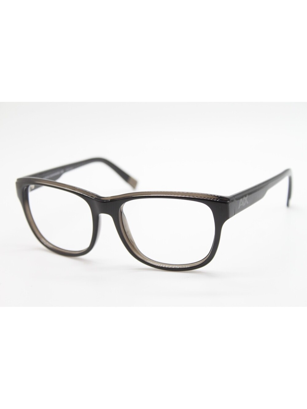 NEW ARMANI EXCHANGE AX 4036 184087 BLACK BROWN AUTHENTIC EYEGLASSES 57-17
